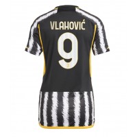 Juventus Dusan Vlahovic #9 Replica Home Shirt Ladies 2023-24 Short Sleeve